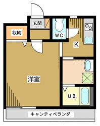 ベルドリーム自由が丘の物件間取画像